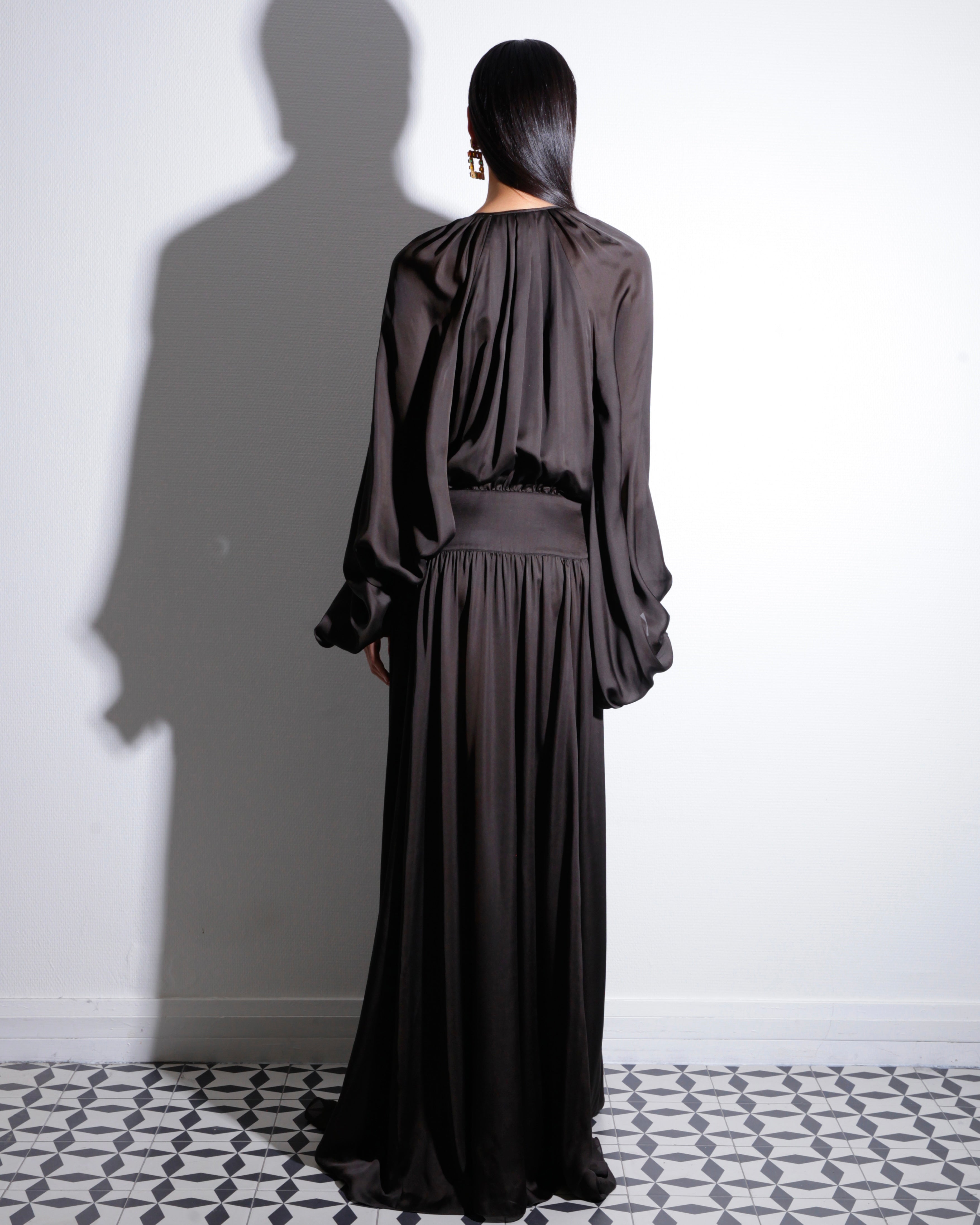 Divina Dress - Silk Brown