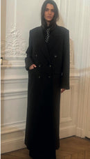 ALON | Manteau très long croisé