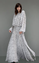 KIM | Robe imprimée Minimal Dots