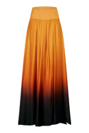 CALYPSO | Jupe en soie imprimée sunset