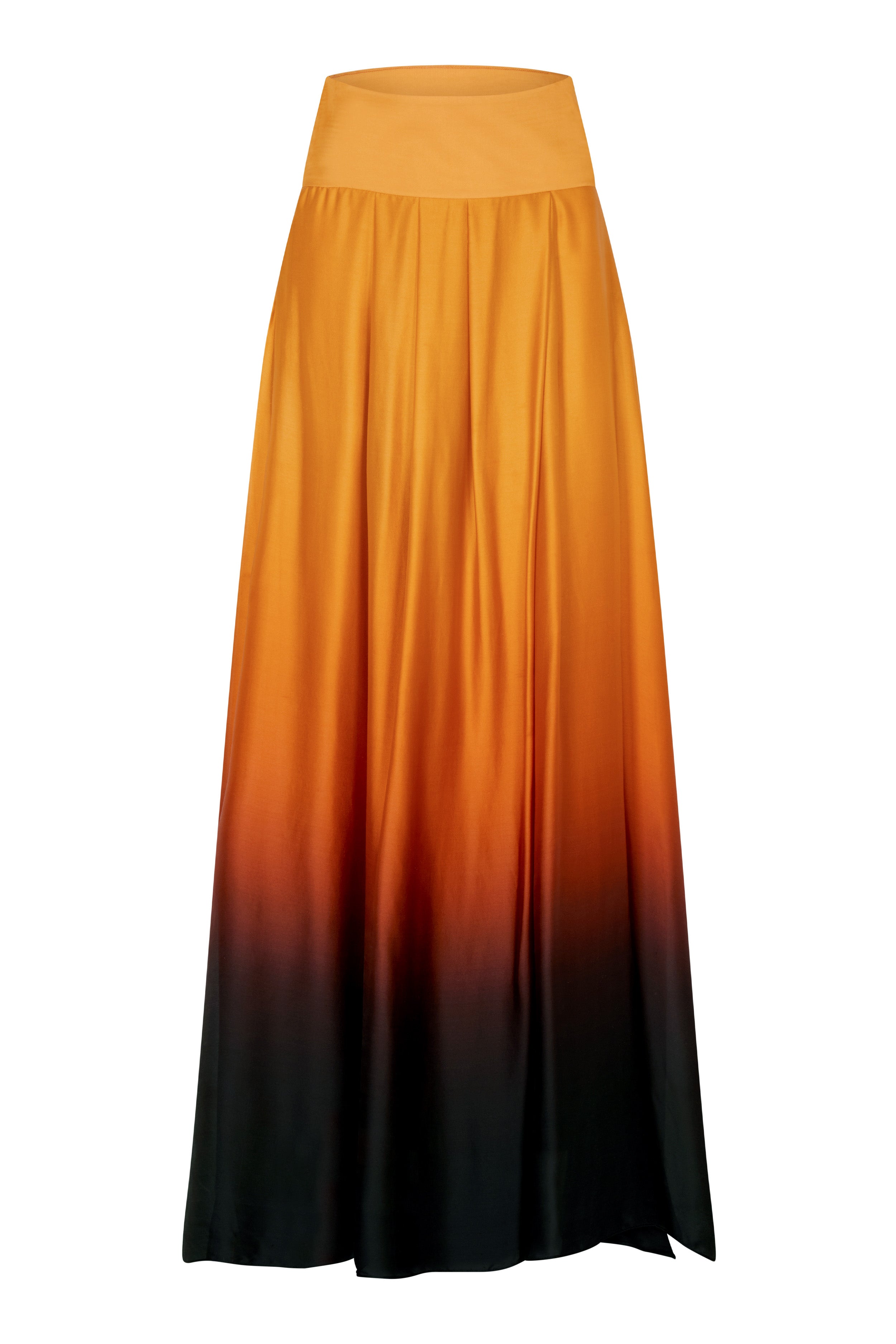 CALYPSO | Jupe en soie imprimée sunset