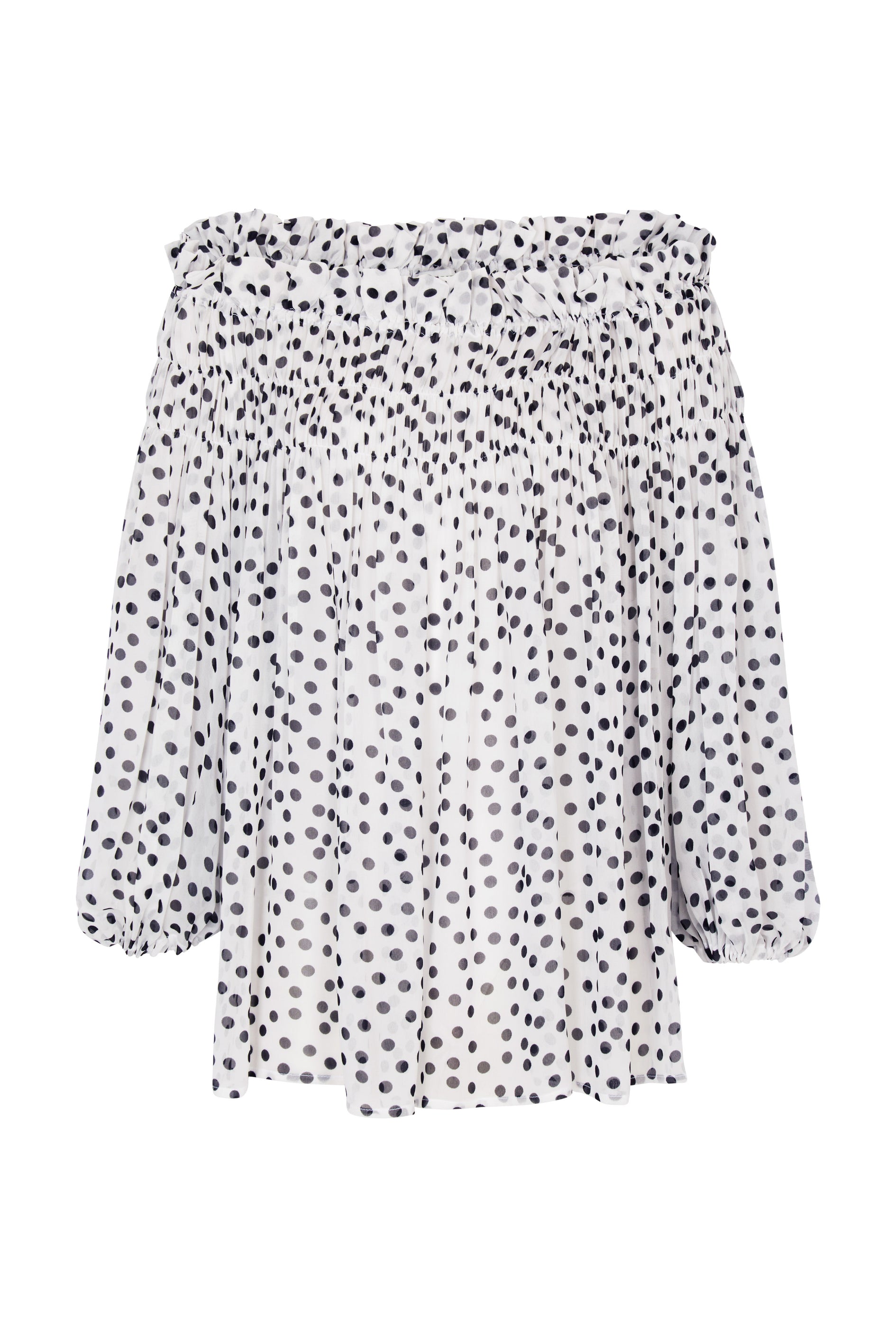 GRACE | Top imprimé viscose et soie