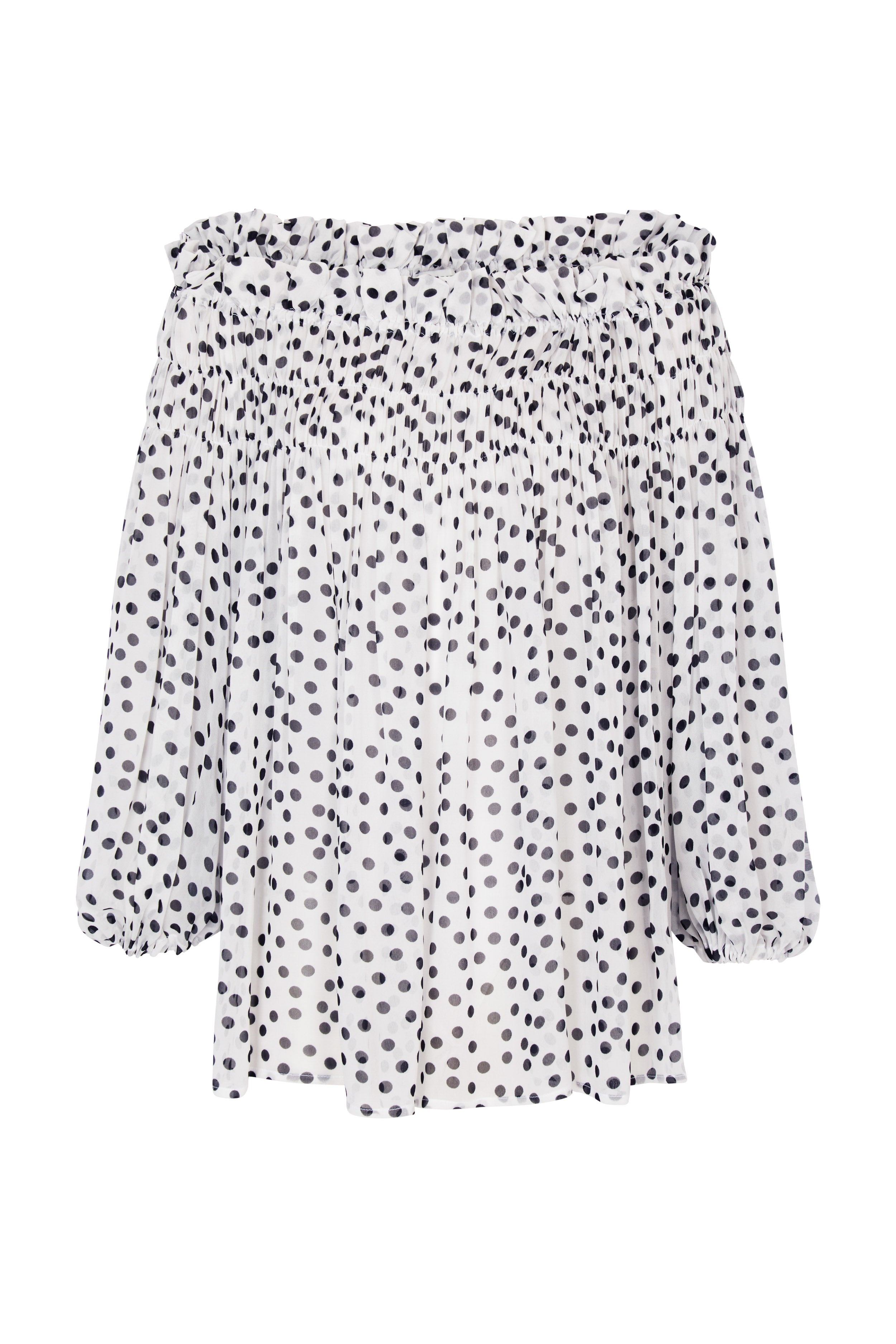 GRACE | Minimal Dots print top