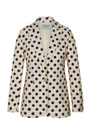 BRANDON | Women’s couture jacket, maxi dots print